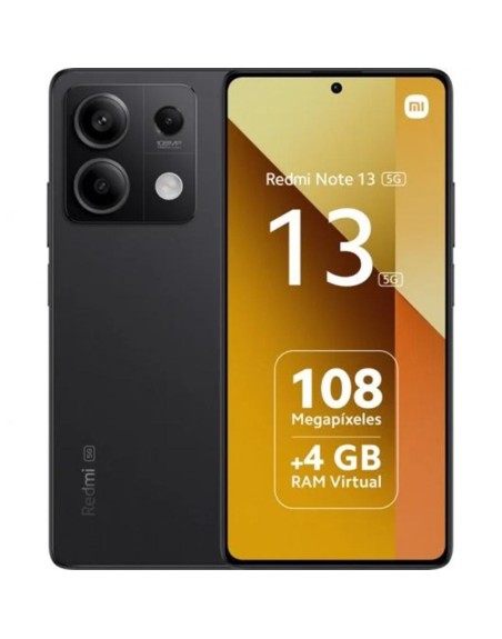 Movil xiaomi redmi note 13 5g - 8gb - 256gb - 6.67 pulgadas - negro