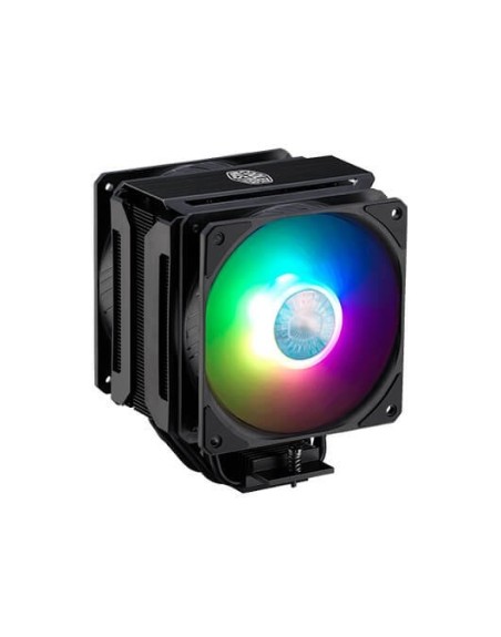 Disipador coolermaster masterair ma612 stealth argb ven 2x120mm argb - altura 158mm - multisocket