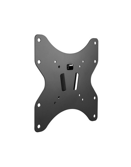 Soporte de pared tv - monitor tooq 23 - 42 pulgadas negro lp1342t - b - vesa 75 y 200 - 35kg max - 37mm dist.pared