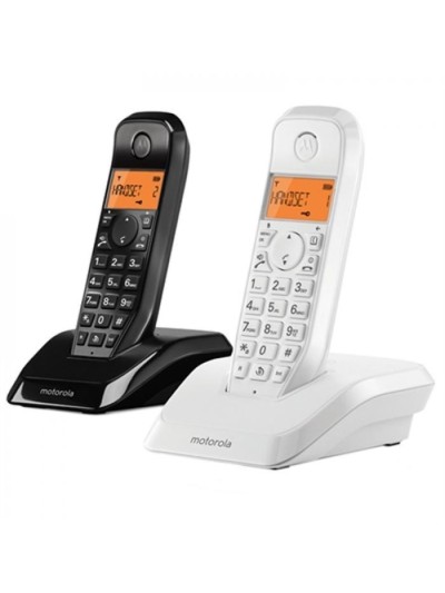 Telefono motorola s1202 duo blanco y negro