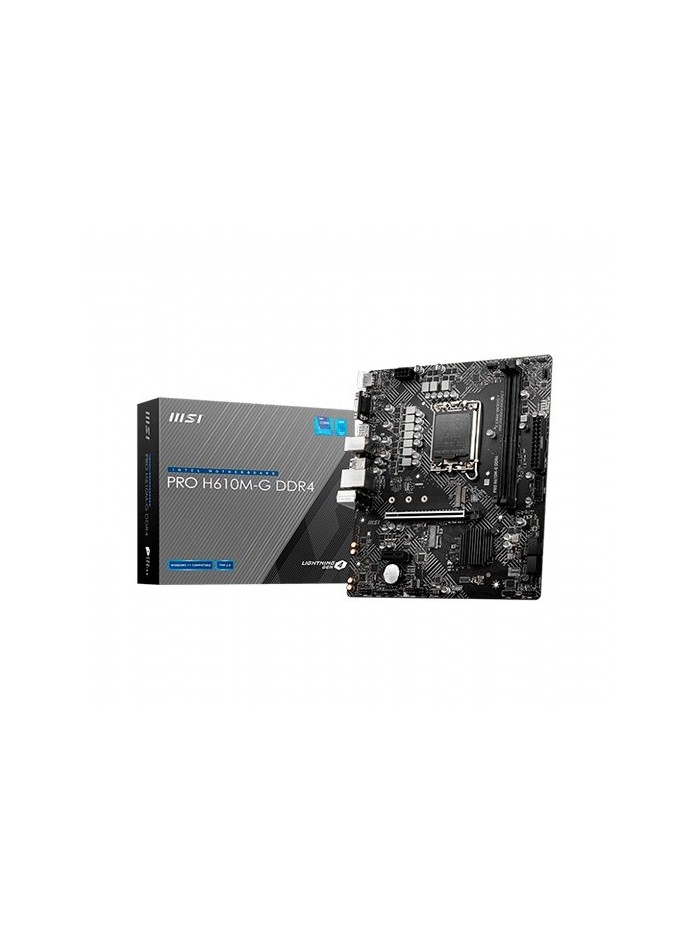Placa base msi 1700 h610m - g ddr4 m - atx Placa base msi 1700 h610m - g ddr4 m - atx