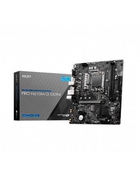 Placa base msi 1700 h610m - g ddr4 m - atx