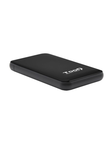 Caja externa tooq tqe - 2528b 2.5 pulgadas 9.5mm sata 3 usb 3.1 negra