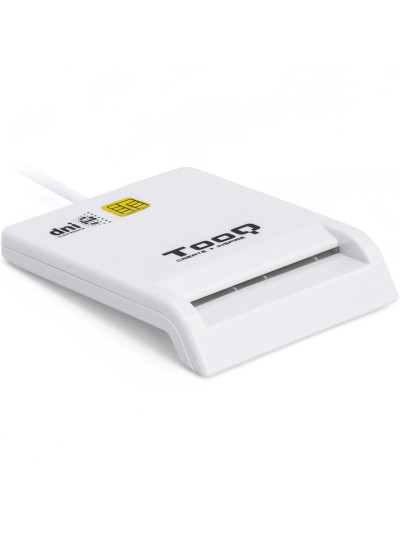 Lector de tarjetas dni tooq tqr - 210w usb 2.0 blanco
