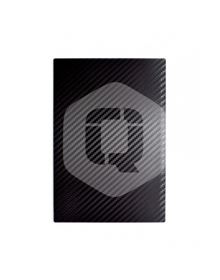 Lamina trasera de personalizacion qcharx fibra de carbono 6