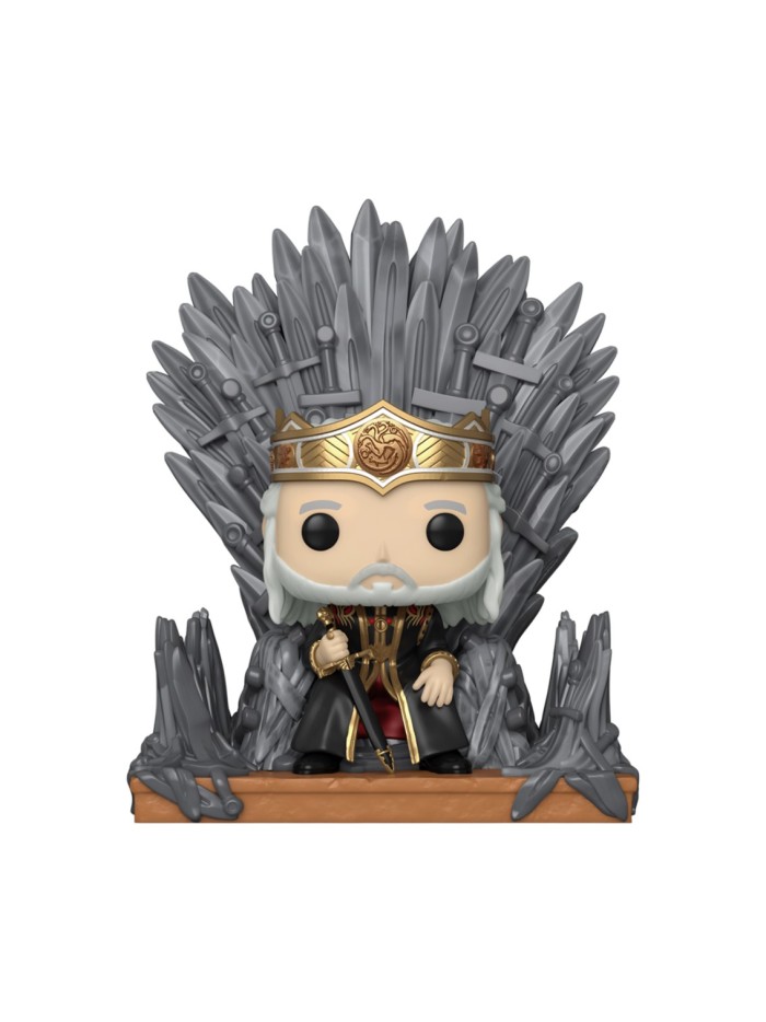 Funko pop casa del dragon viserys en el trono de hierro 76470 Funko pop casa del dragon viserys en el trono de hierro 76470