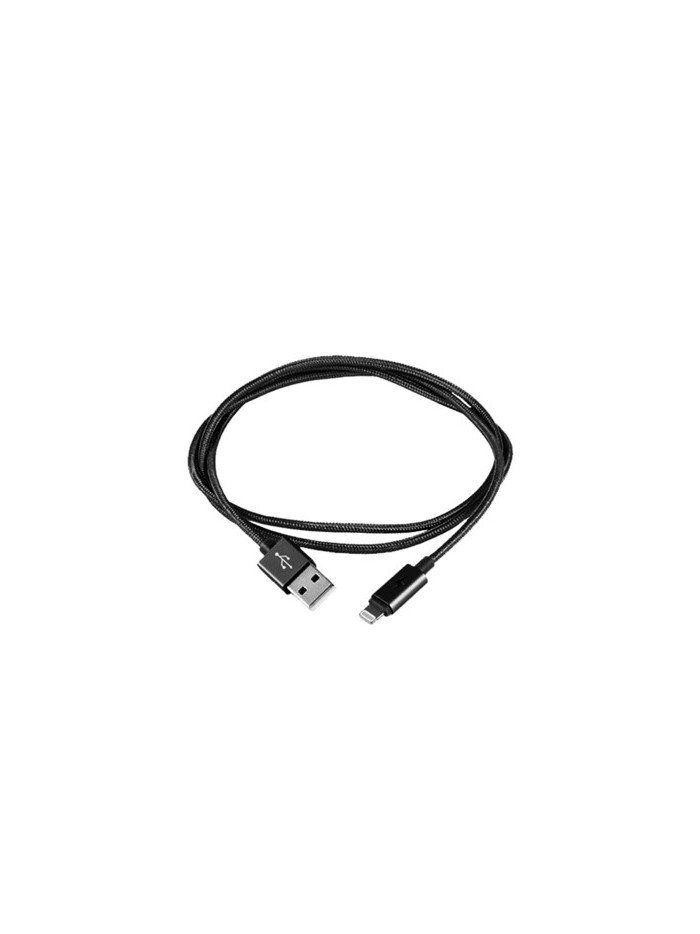 Cable silver ht usb - lightning mfi led luxury - macho - macho - 1m - gris oscuro Cable silver ht usb - lightning mfi led luxury - macho - macho - 1m - gris oscuro