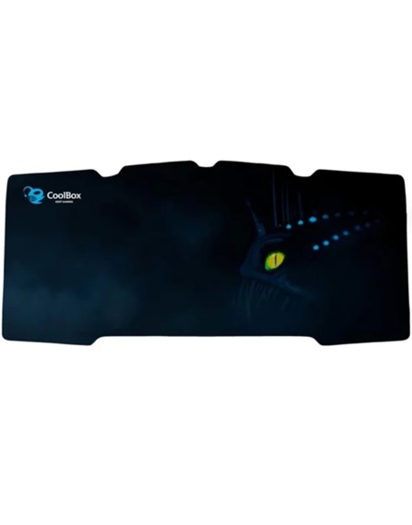 Alfombrilla deep gaming deep surf l gaming para mouse raton y teclado 850 x 300 x 4 mm.