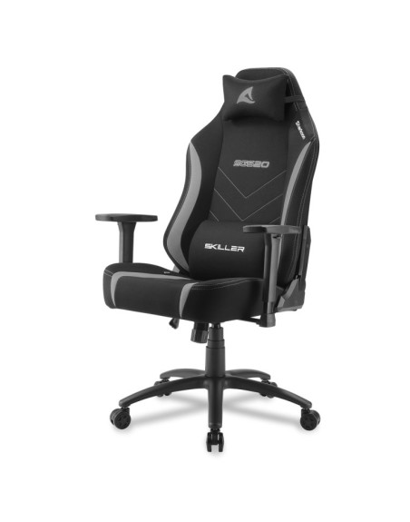 Silla gaming sharkoon sgs20 fabric negro - gris