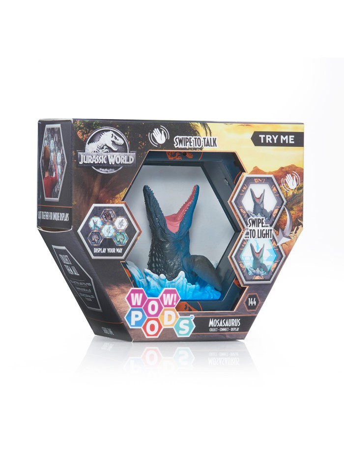Figura wow! pod jurassic world mosasaurus sfx con sonido Figura wow! pod jurassic world mosasaurus sfx con sonido