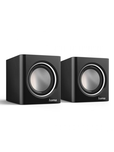 Altavoces pc hama sonic mobil 185 negro