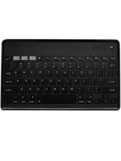 Teclado inalambrico universal silver ht bluetooth dark grey - english layout