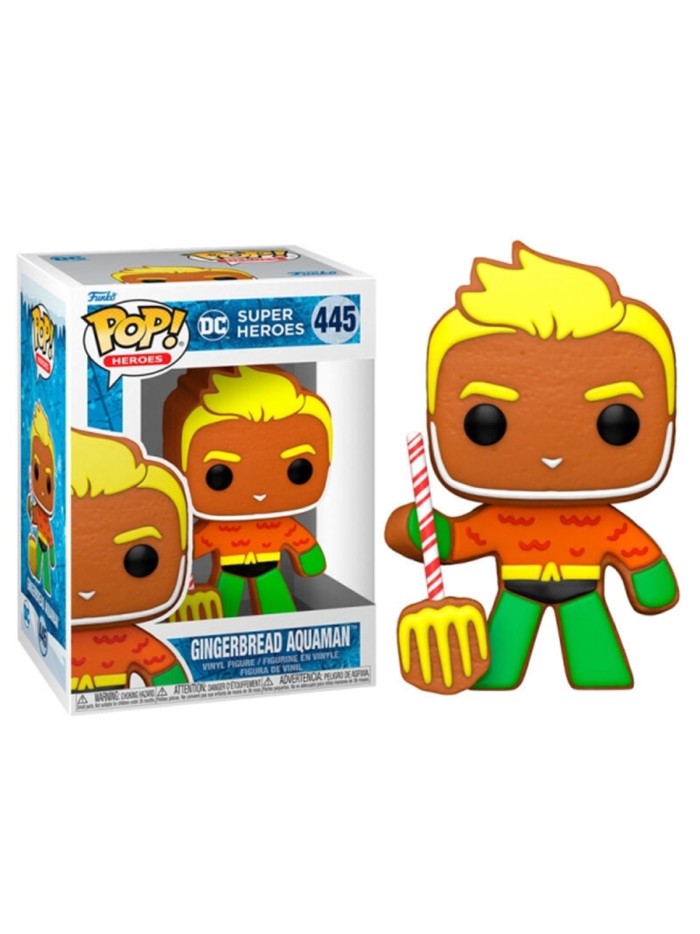 Funko pop dc comics super heroes gingerbread aquaman 64321 Funko pop dc comics super heroes gingerbread aquaman 64321