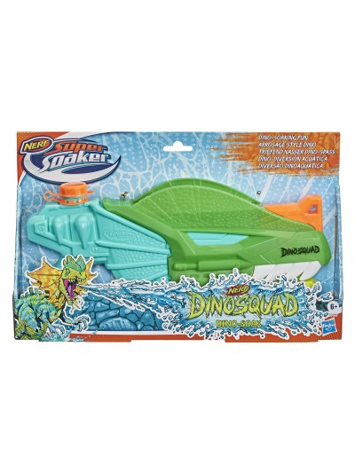 Pistola hasbro nerf super soaker dinosquad dino - soak
