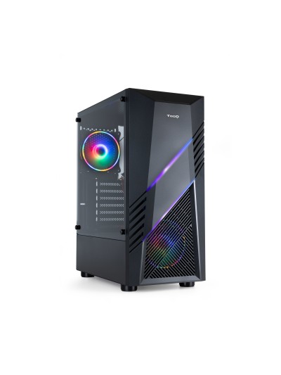 Caja ordenador gaming tooq tqgcc102 - b biohazard atx argb