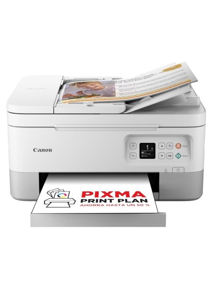 Multifuncion canon pixma ts7451i inyeccion color wifi - duplex impresion - blanca ppp