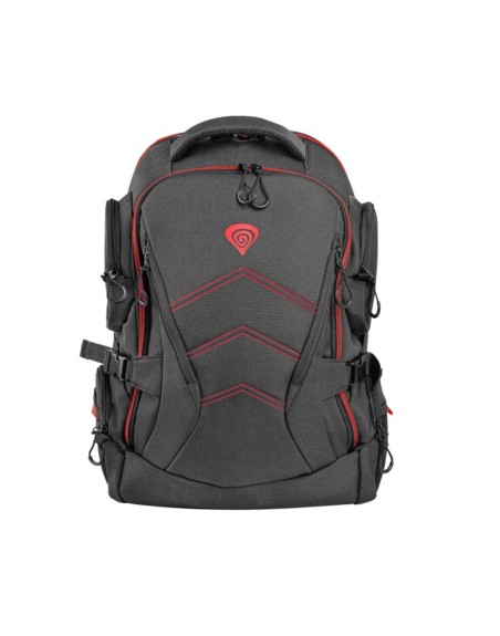 Mochila genesis pallad 550 hasta 17.3 pulgadas negra