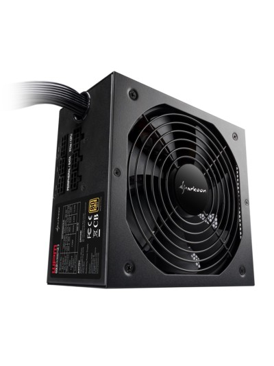 Fuente alimentacion sharkoon wpm gold zero gaming atx 650w