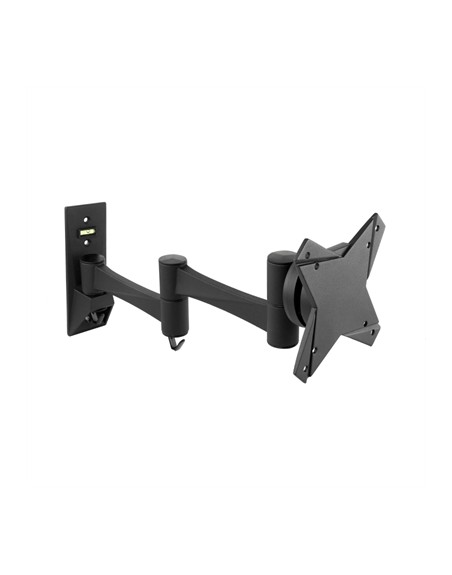 Soporte pared tv tooq lp2323tn - b 13 pulgadas - 27 pulgadas giratorio - inclinable carga maxima 15kg
