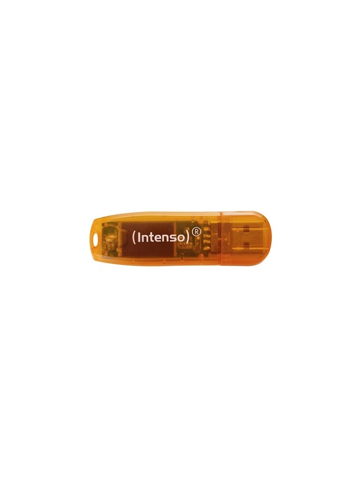 Memoria usb 2.0 intenso rainbow 64gb naranja Memoria usb 2.0 intenso rainbow 64gb naranja