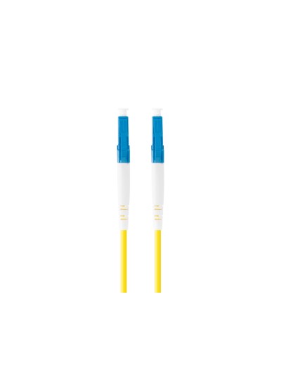 Latiguillo fibra optica lc - upc lanberg 10m mono simplex g657a1 lszh amarillo