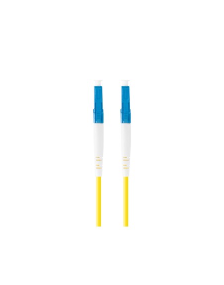 Latiguillo fibra optica lc - upc lanberg 10m mono simplex g657a1 lszh amarillo