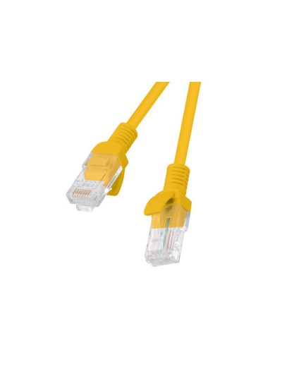 Latiguillo rj45 lanberg cat.6 utp 0.50m fluke passed naranja