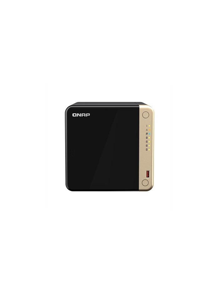 Servidor nas qnap ts - 464 - 8g 4xhdd - bay 2x2.5gbe 4xusb Servidor nas qnap ts - 464 - 8g 4xhdd - bay 2x2.5gbe 4xusb