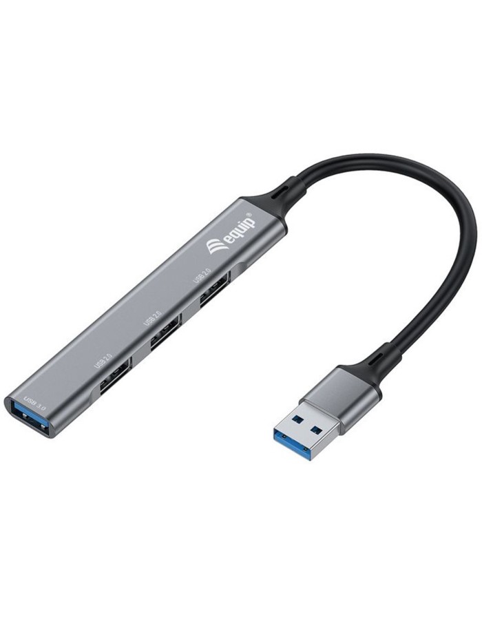 Hub usb equip life 1 x usb 3.0 - 3 x usb 2.0 - aluminio Hub usb equip life 1 x usb 3.0 - 3 x usb 2.0 - aluminio