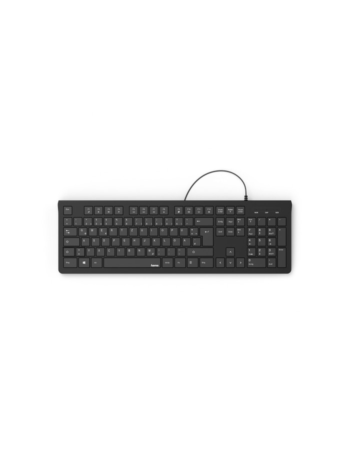 Teclado hama kc - 200 usb tipo a negro Teclado hama kc - 200 usb tipo a negro