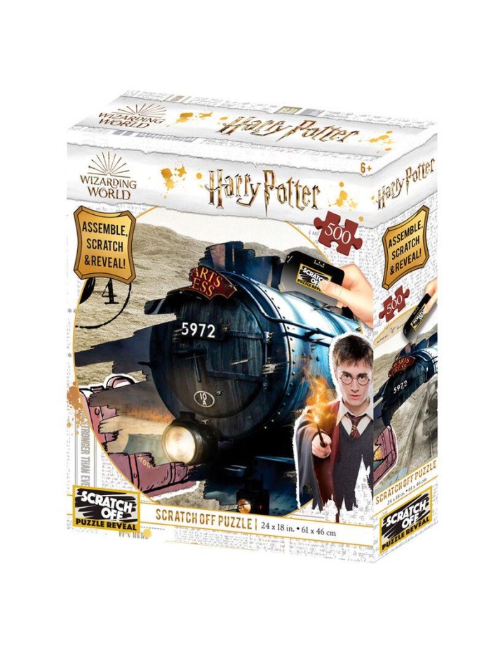 Puzzle para rascar harry potter hogwarts express 500 piezas Puzzle para rascar harry potter hogwarts express 500 piezas