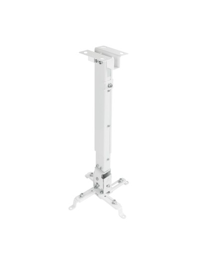 Soporte de proyector de techo tooq pj2012t - w blanco distancia 130 - 650 mm.