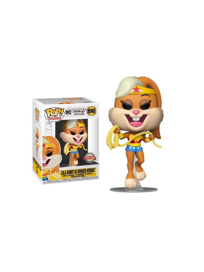 Funko pop looney tunes lola version wonder woman exclusivo 51735