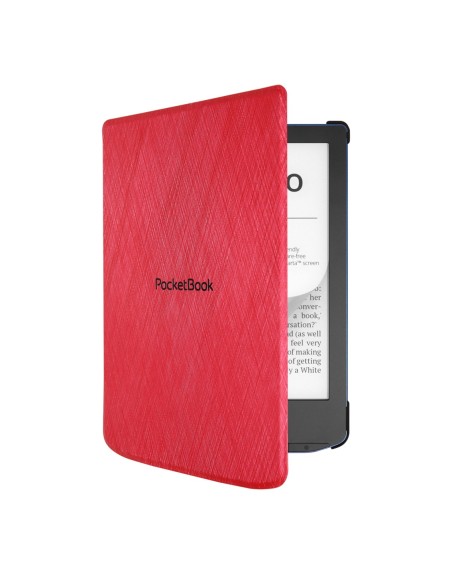 Pocketbook funda shell series verse + verse pro - rojo