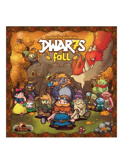 Juego de mesa dwar7s otoño edad recomendada 13 años idioma ingles