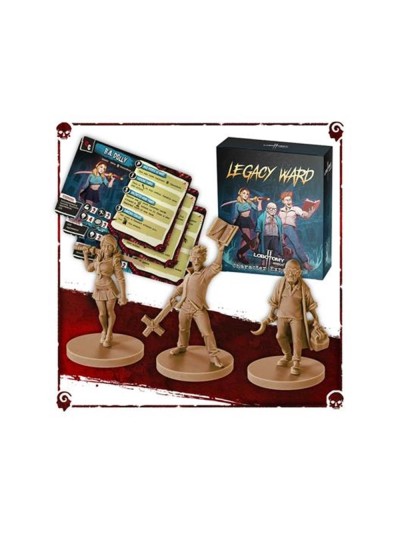 Juego de mesa lobotomy 2 legacy ward edad recomendada 14 años idioma ingles
