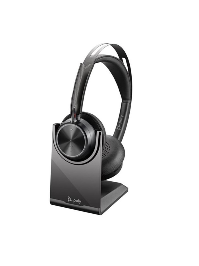 Auriculares poly voyager focus 2 usb - c con base de carga Auriculares poly voyager focus 2 usb - c con base de carga