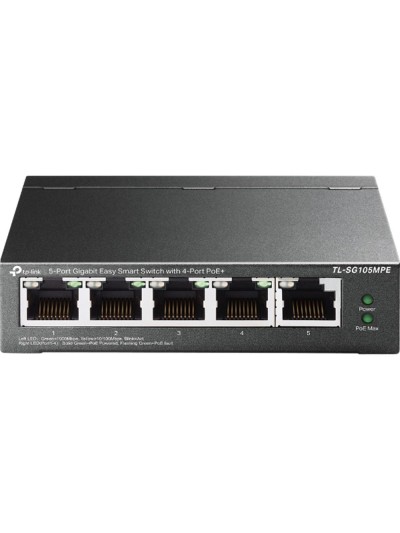 Switch tp - link tl - sg105mpe 5 puertos