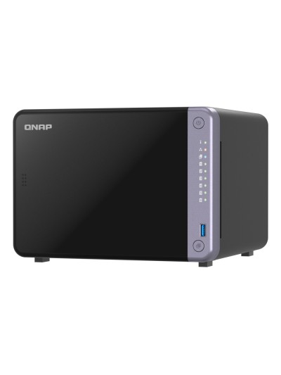 Servidor nas qnap ts - 632x - 4g 6 bahias 3.5 pulgadas 4 - core 2.0 ghz 4 gb sodimm ddr4