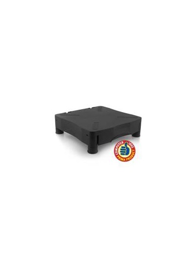 Elevador soporte monitor ewent ew1280 con cajon negro regulable en altura