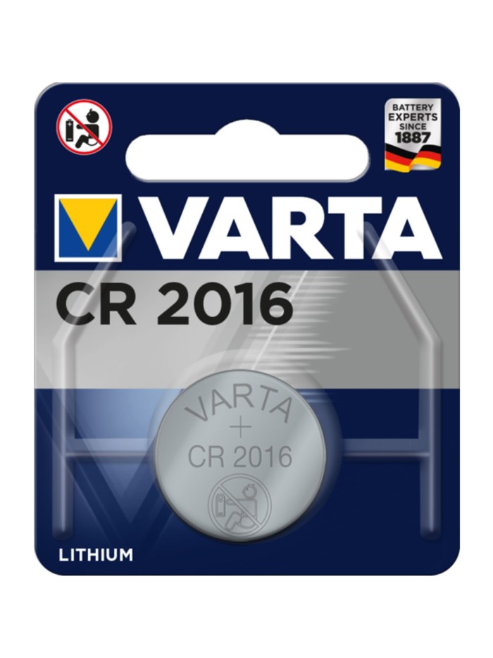 Blister pilas varta litio boton cr 2016 3v Blister pilas varta litio boton cr 2016 3v