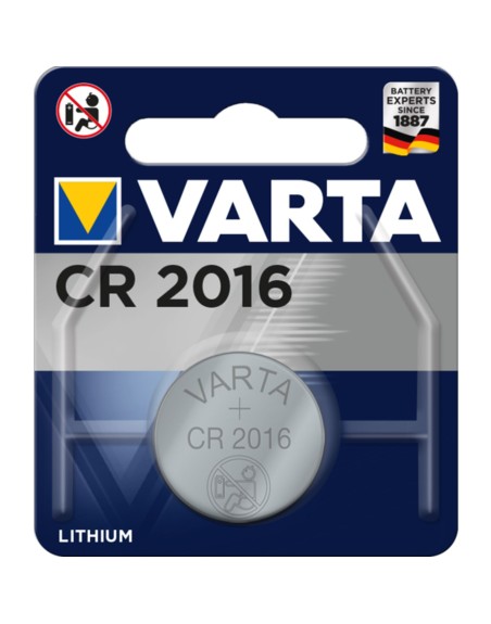 Blister pilas varta litio boton cr 2016 3v