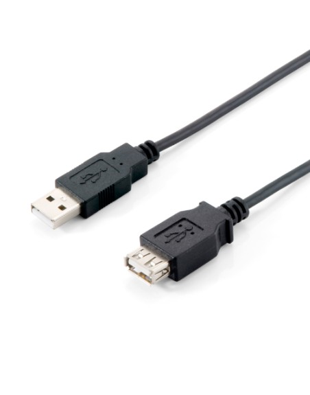 Cable equip alargo usb 2.0 tipo a macho - hembra 1.8m
