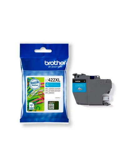Ink-jet brother lc-422xlc cyan mfc-j5340dw / mfc-j5740dw / mfc-j6540dw / mfc-j6940dw 1500 paginas