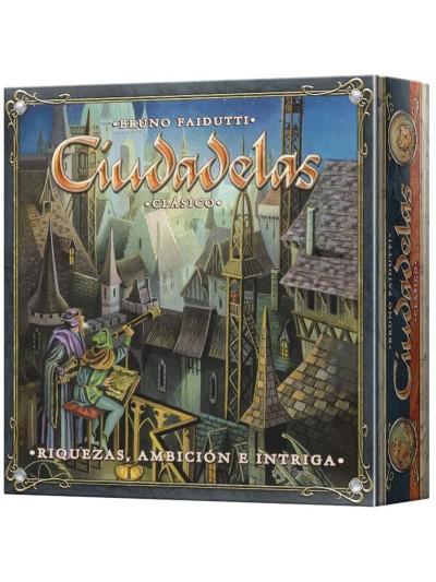 Juego de mesa asmodee ciudadelas clasico pegi 10