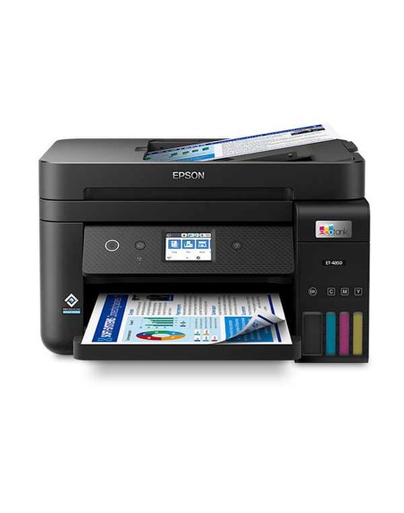 Multifunción inyección epson ecotank et - 4850 color wifi duplex fax