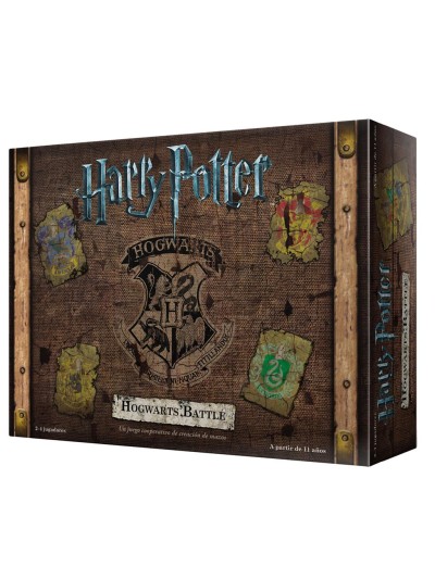 Juego de mesa harry potter hogwarts battle pegi 12