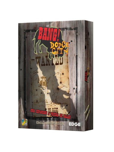 Juego de mesa bang!: dodge city pegi 10
