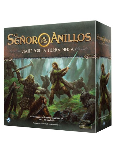 Juego de mesa el señor de los anillos viajes por la tierra media pegi 14