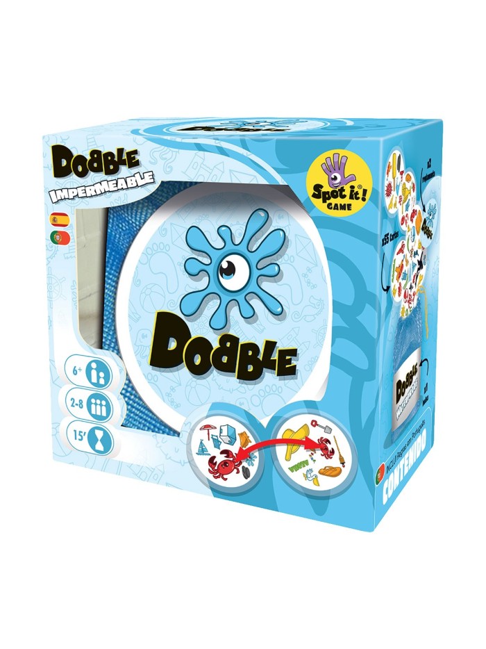 Juego de mesa dobble waterproof pegi 7 Juego de mesa dobble waterproof pegi 7